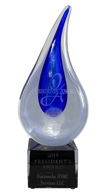 Carrier's PResident's Award, Southington CT