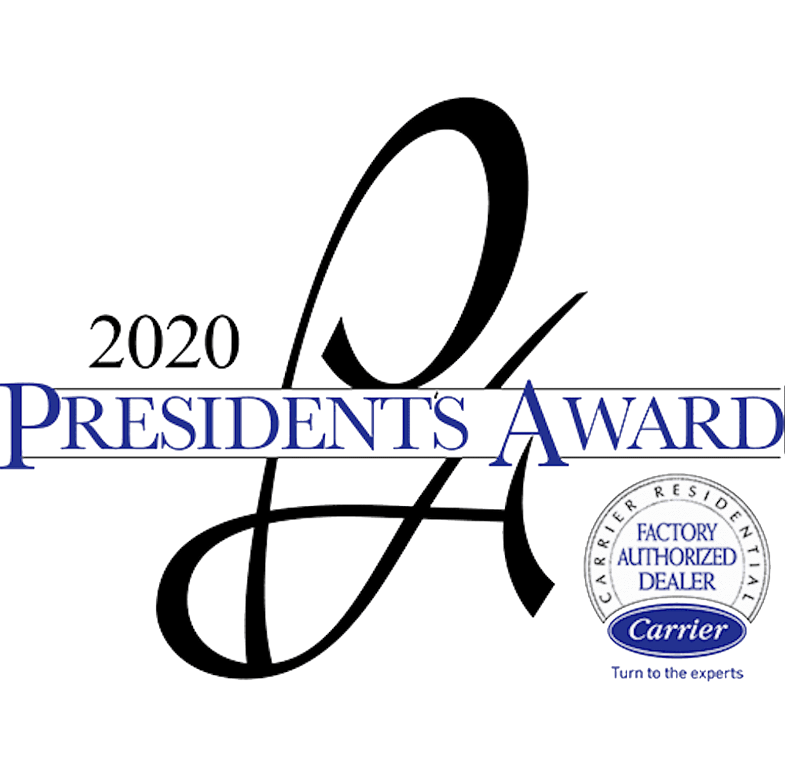 2020 Carrier's President's Award Logo