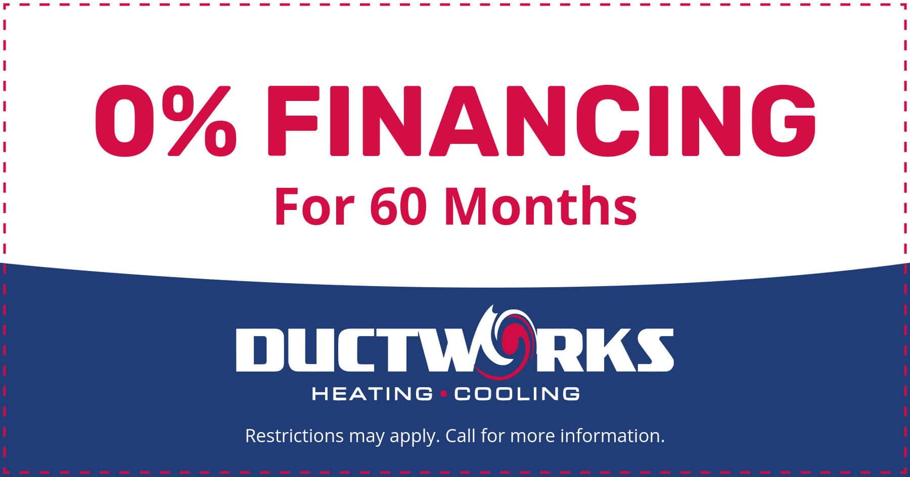 0% Financing for 60 Months